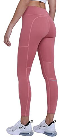 TCA SuperThermal Legging de Sport et Running Leggings Performance pour Femme - Rose Foncé, L
