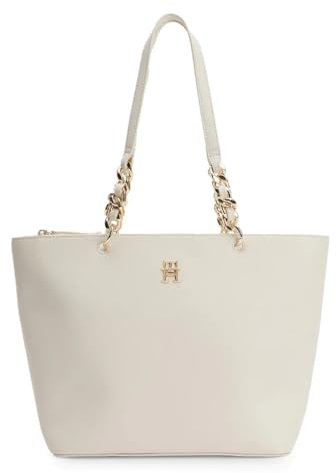 Tommy Hilfiger BORSA TOTE PANNA AW0AW14179-AA8_PANNA_U
