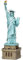 Fascinations PS2008 Metal Earth Metallbausätze - Freiheitsstatue, Statue of Liberty, lasergeschnittener 3D-Konstruktionsbausatz, 3D Metall Puzzle, DIY Modellbausatz mit 3.5 Metallplatinen, ab 14 Jahre