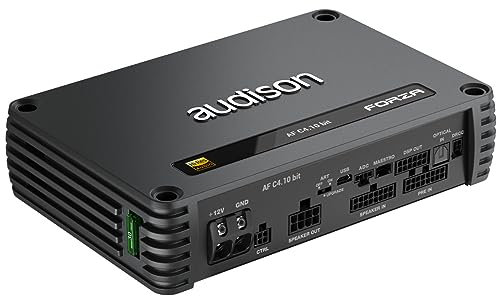Audison AF C4.10 bit – Amplificatore auto 4 canali 150W RMS @ 2 Ohm con DSP 10 canali integrato