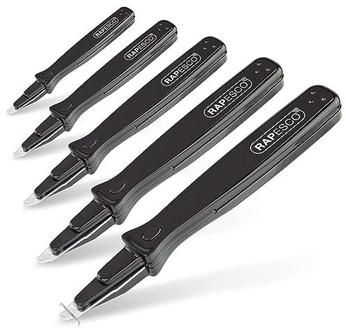 Rapesco 1737 Business Pack: Büro-Heftklammerentferner Modell 101, Schwarz, 5er-Pack