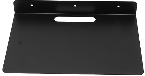 Fockety Schwebendes Regal für AV-Geräte, Verdicktes, Rostfreies Metall, Schwebendes Wandregal, Einzelnes Schwebendes AV-Regal, DVD-Player-Regal für Audio, Projektor, Gaming-System
