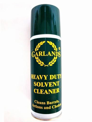 A handy 200ml aerosol can of Garlands Heavy Duty Bore Solvent for shotguns and rifles and other metal items. We can not ship this overseas