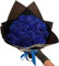 Gokame Glitzer-Rosenstrauß - (Selbstmontage), künstlicher Rosenblumenstrauß, ewig, glänzend, künstliche Rosen, Blumenstrauß, Liebesgeschenke für Valentinstag, Jahrestag, Verlobung (Blue, 12Pcs)