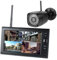 Andoer Wireless Security Camera DVR System with 720P Camera and 7 Inch LCD Monitor Manual/Loop Video Recording Photo Night Vision 30M Transmission Range for Home Office Warehouse Shopping Mall