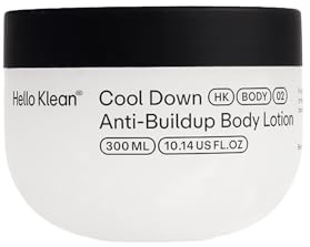 Hello Klean Cool Down Anti-Buildup Body Lotion | Comforting & Cooling Hydration | Reduces Oiliness | Hard Water Protection