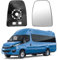 Cristal de Espejo Reemplazar para Iveco Daily 2014-2024, Retrovisor Exterior Ajustable Adecuado Lente de Marcha Atrá, Espejo Retrovisor Calefactable (Lente Superior-Derecha)