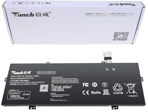 Laptop-Akku HB4593R1ECW-22 2ICP5/62/81-2 für Huawei MateBook 14 i7 2020 MateBook X Pro i5 2020 MateBook X Pro i7 2020 MateBook 14 i5 2020 7.64V 7330mAh/56Wh