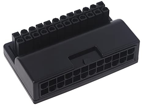 24 Pin Grafikkarten Lenkanschluss 90 Grad Stromadapter Mainboard Motherboard Für Desktops PC Supply
