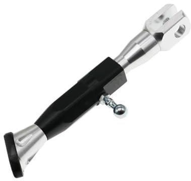 Wenqu Motorrad Einstellbare Höhe 21-25CM Ständer Roller Halterung Seite Stehen Motorrad Ständer(Color-S)