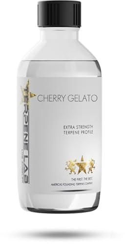 Cherry Gelato Terpene Blend - Sweet Cherry & Citrus Botanical Aroma - Lösungsmittelfreie Terpene für Diffuser, DIY Duft und Aromatische Verwendung