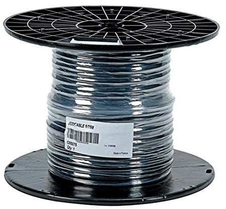 Elektrischen Kabel Multi Fahrer Strom für Bewässerung. Fahrer-Kabel Strom für electrovalvulas und Programmierer von Bewässerung, schwarz