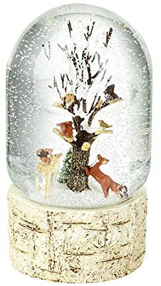 HSE Weihnachtsschneekugel in Kuppelform, Wasserball-Dekoration, Weihnachtsschmuck, Waldtiere