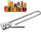 Bottle Opener Adjustable Non-Slip Jar Can Opener Stainless Steel Manual Opener Kitchen Breakfast Cooking Lid Remover Gripper Tool for Seniors Arthritis