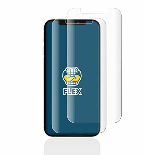 BROTECT Schutzfolie für Apple iPhone 12 | 2 Stück Transparenter Displayschutz Made in Germany Klare Full-Screen Folie Full-Cover 3D Curved Montage Kit