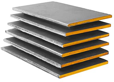 6 Pack 4x2x0.125 1084 Steel Flat Stock Bar Blade Billets Blanks Knife Making Forging, The Perfect Knife Making Steel for Professional & Hobbyist Use, Annealed High Carbon Steel for DIY Knife Making