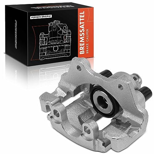 Frankberg Bremssattel Bremszange Hinten Rechts mit Halter (Lochabstand Halterung 76.2mm) Kompatibel mit 3er E46 Z4 Coupe E86 Z4 Roadster E85 Replace# 34211165034