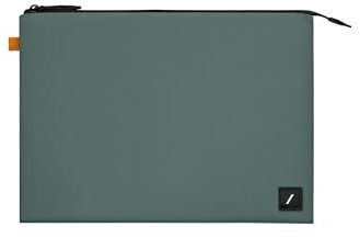 Native Union W.F.A MacBook 16” Hülle - Minimalistische schlanke Hülle aus recycelten Materialien mit 360-Grad-Schutz - kompatibel mit MacBook Pro 16” (2019 & Later) & MacBook Pro 15”” - Schiefergrün