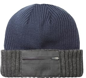 SealSkinz Unisex Colby wasserdichte Strickmütze für Kaltes Wetter mit Reißverschluss Colby wasserdichte Strickmütze für Kaltes Wetter mit Reißverschluss