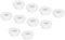 sourcing map 10Pcs T Type Rubber Grommet Mount Dia 25mm (34x15x14mm) Seal Protection Flexible Hole Plugs for Cable Pipe White