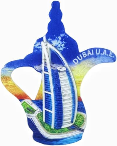 Dubai United Arab Emirates Fridge Magnet Tourism Souvenir Refrigerator Decoration Magnet Craft