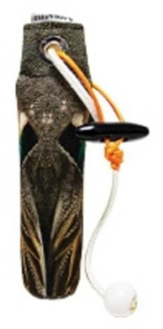 The Original Clone® Realistic Game Bird Dog Training Dummies - Canvas Dummy With HD Feather Print For Gundog & Puppy Training - Retrieval Gundog Training Equipment (100g Teal Dummy)