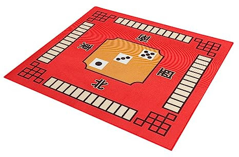 JOINPAYA Mahjong-Matte – Tischmatte Zarte Mahjong-brettspiel-tischdecke Einfache Aufbewahrung