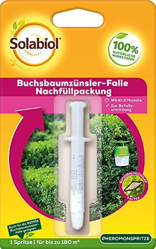 Solabiol Buchsbaumzünsler-Falle Nachfüllpackung, zum Auffüllen der Solabiol Buchsbaumzünsler Falle, 1 Stück