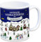 trendaffe Wächtersbach Weihnachten Kaffeebecher mit winterlichen Weihnachtsgrüßen - Tasse, Weihnachtsmarkt, Weihnachten, Rentier, Geschenkidee, Geschenk
