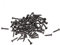sourcing map Pequeños Diminutos Hardware Latón Clavos 1.2mmX8mm (DxL) para DIY Decorativo Cajas de madera Accesorios Negro 100Uds