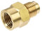 sourcing map Raccord de tuyau en laiton, 1/2-20UNF Flare mâle à filetage femelle 1/4NPT, connecteur de tuyau adaptateur de tube, pour climatisation réfrigération