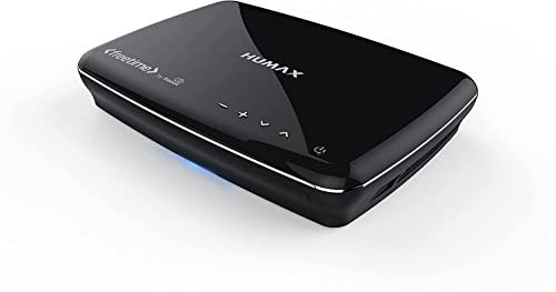 HUMAX HDR-1100S 500GB 5 Year SSD Warranty Freesat with Freetime HD TV Recorder - Black