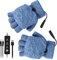 Rehomy USB Heated Gloves Men Women Winter Winter Warm Electric Heating Gloves Mitten Hands Warmer with 3 Temperature Settings