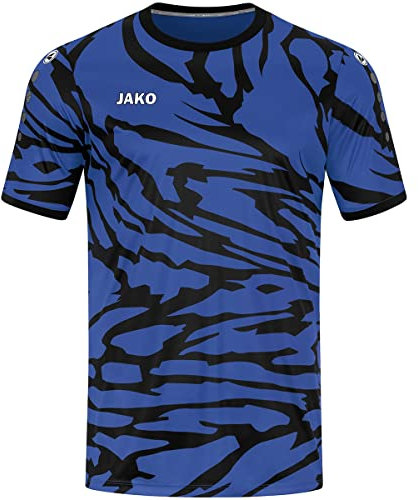 JAKO Herren Trikot Animal (Kurzarm), Sportroyal/Schwarz, XL