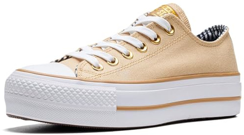 Converse Chuck Taylor All Star Lift Sneaker Damen Gelb - 39 - Sneaker Low Shoes