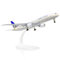 QIYUMOKE united 787 1/300 Airplane model -boeing787 Die-cast Metal Airplane Model -Model Plane with Stand (8.3 inches Long) Gifts for Aviation Enthusiasts, Desktop Display Decorations