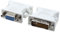 Wrtysully Adattatore DVI-D a VGA femmina (DVI 24 + 1 pin)