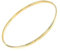 Lucchetta - Sklavenarmband Gold Armreif 9 Karat Gelbgold - 20cm, Goldarmband Damen Echtgold - Hochwertiges Schmuck hergestellt in Italien