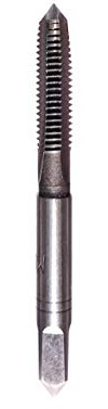 UK Drills High Speed Steel Hand Taps - HSS Twist Drill Bits - Set of 1, Made of Steel drill, Stainless Steel, Cast Iron - M6 x 1.0mm 2nd Cut