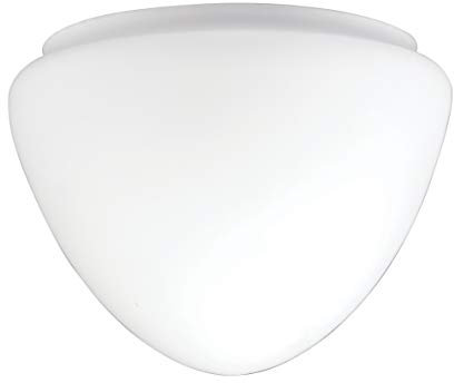 Westinghouse Lighting Tulipa Opal con Forma de Seta, Blanco, 13.9 cm