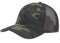 Baseballkappe im Vintage-Design, zweifarbig, Baumwoll-Twill und Netzgewebe, verstellbar, Trucker-Baseballkappe Gr. Einheitsgröße, Camouflage/Braun Mesh