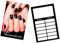 250 Terminkarten inkl. Kartenspender für Nagelstudio Nailart Nageldesign Nails, UV-Lack, Inkl. Kartenspender