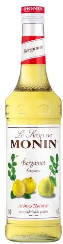 MONIN Sciroppo di bergamotto di alta qualità, 700 ml, per cocktail e mocktail, vegano, senza allergeni, aromi e coloranti 100% naturali
