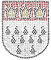 Köln Aufbügler Strassstein Wappen Glitzer (klein (9 x 7cm))