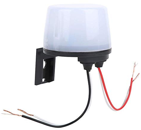 Interruptor de Fotocélula AS-16 para Alumbrado Público, 220V 16A, Automático con Protección contra Lluvia