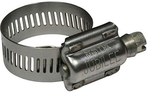 Jubilee Genuine Clips SS316 Stainless Steel High Torque Hose Clamp Marine Grade Diameter from 20-35mm (1pcs)