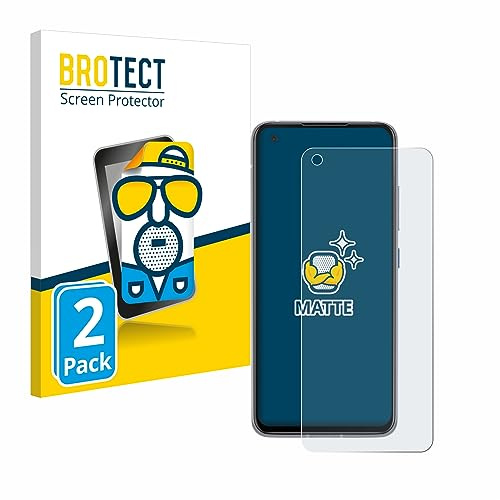 BROTECT Schutzfolie für ASUS ZenFone 8 | 2 Stück Entspiegelnder Displayschutz Made in Germany Matte Displayschutz-Folie Anti-Reflex Anti-Fingerprint Einfache Montage