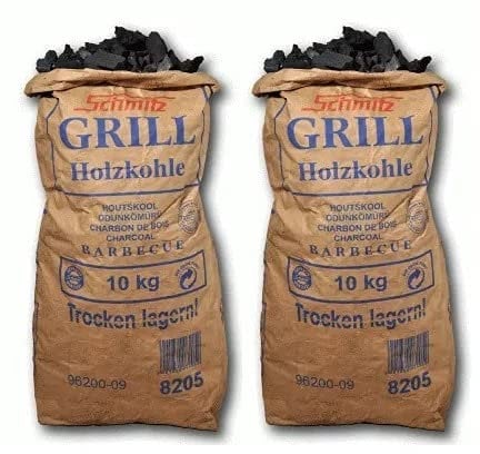 Grill Schmitz Holzkohle 20 kg | Hartholz Premium-Qualität
