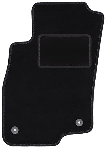 Wielganizator Automatte – Passend für Alfa Romeo Mito Schrägheck 2008-2019 – Velours – Autozubehör - Auto Fußmatten – Fußmatte Auto – 1-teilig - schwarz
