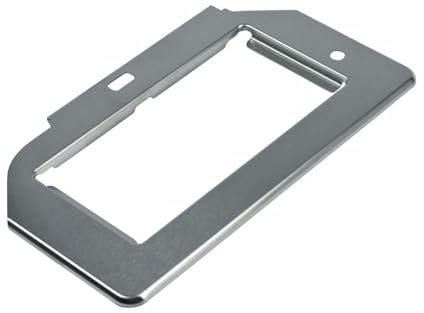 easyPART Kompatibel/Ersatz für BOSCH 12020235 Abtropfschalenabdeckung Abtropfschaleneinsatz Tropfblech Einsatz silber Metall Siemens Kaffeeautomat Kaffeemaschine eingesetzt in EQ.6 plus s100 s300 s400